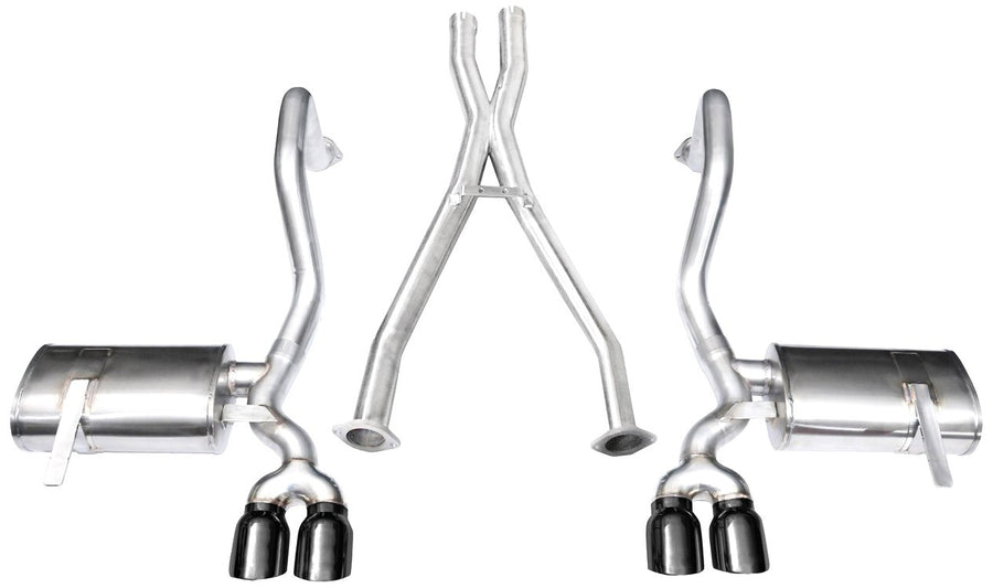 Cat-Back Exhaust System CORSA 14114BLK with X-Pipe