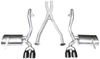 Cat-Back Exhaust System CORSA 14114BLK with X-Pipe