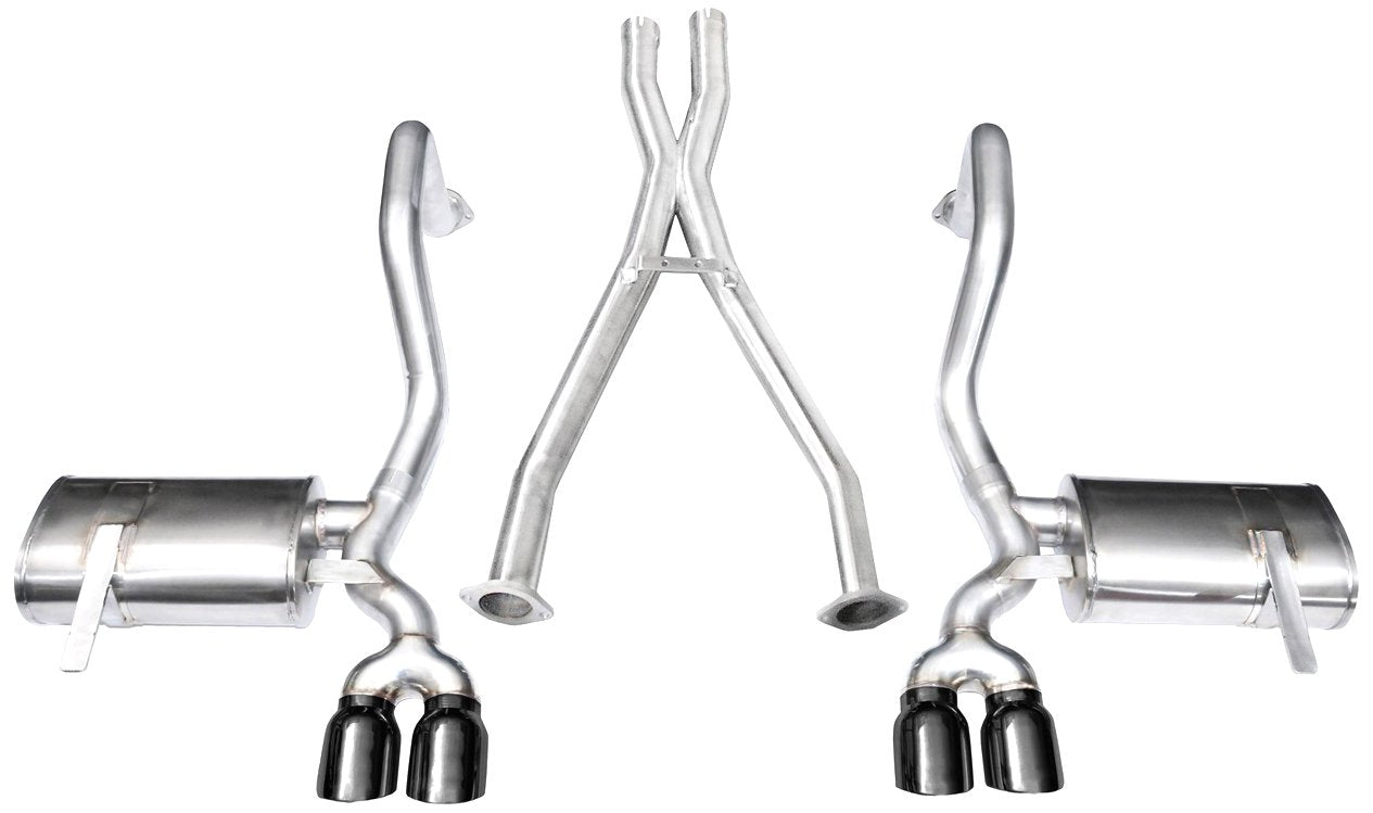 Cat-Back Exhaust System CORSA 14114BLK with X-Pipe