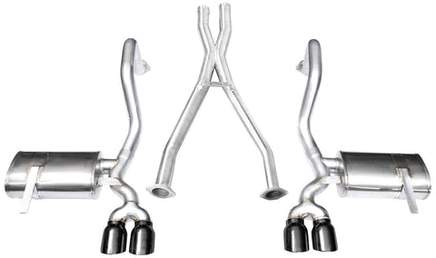 Cat-Back Exhaust System CORSA 14114BLK with X-Pipe