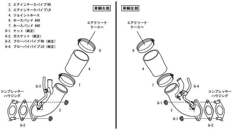Premium HKS Suction Intake Kit (70018-AN007)