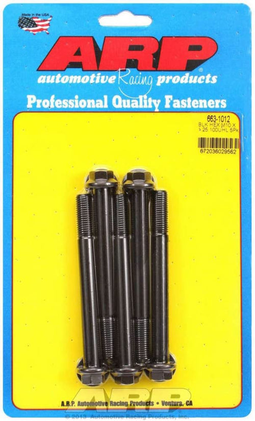 Hex ARP (663-1012) Oxide Bolt, Black