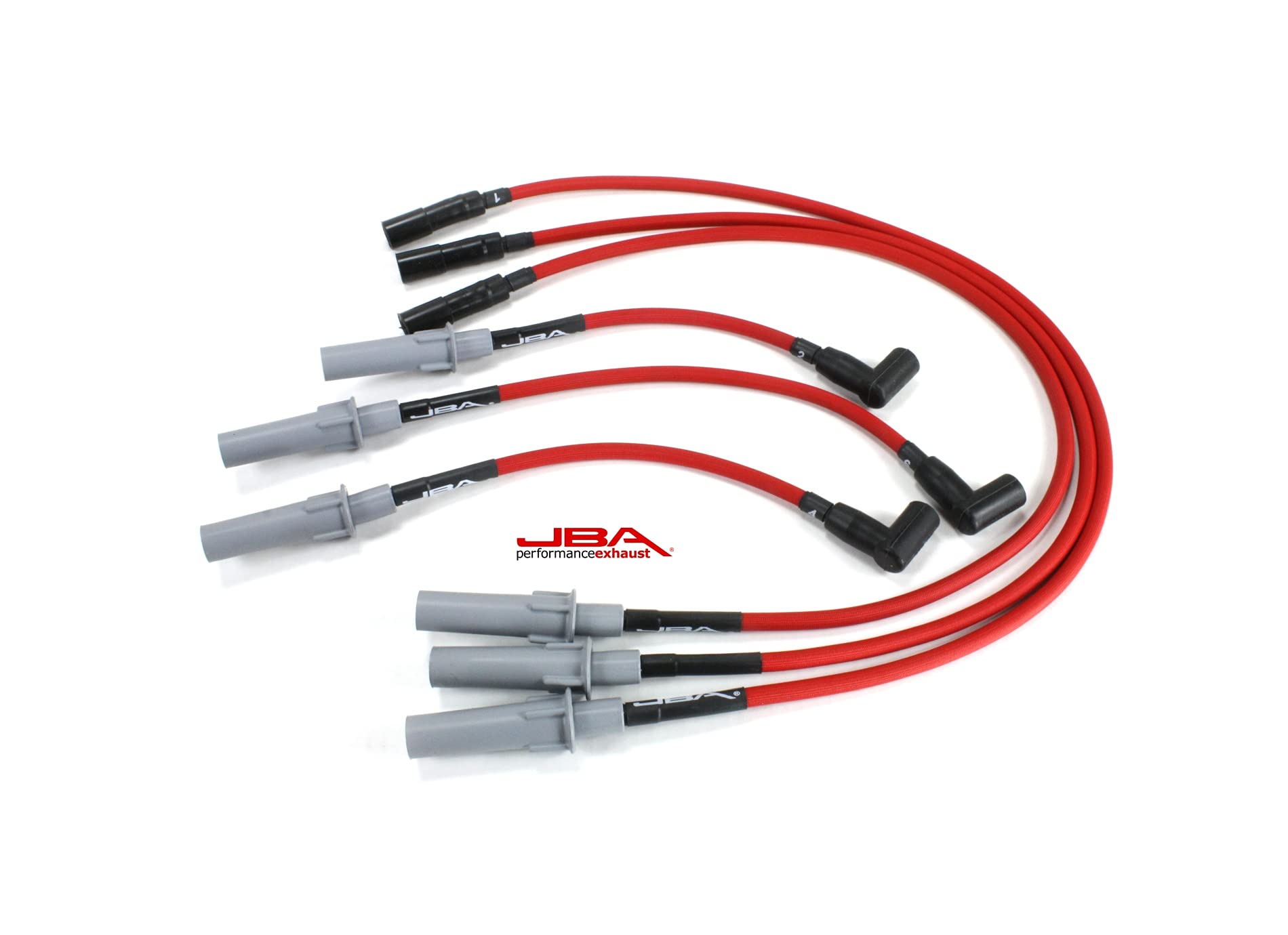 JBA Ignition Wire W01528HT (High Temp 6 Lead Set, use with 1528S headers), 1 Pack