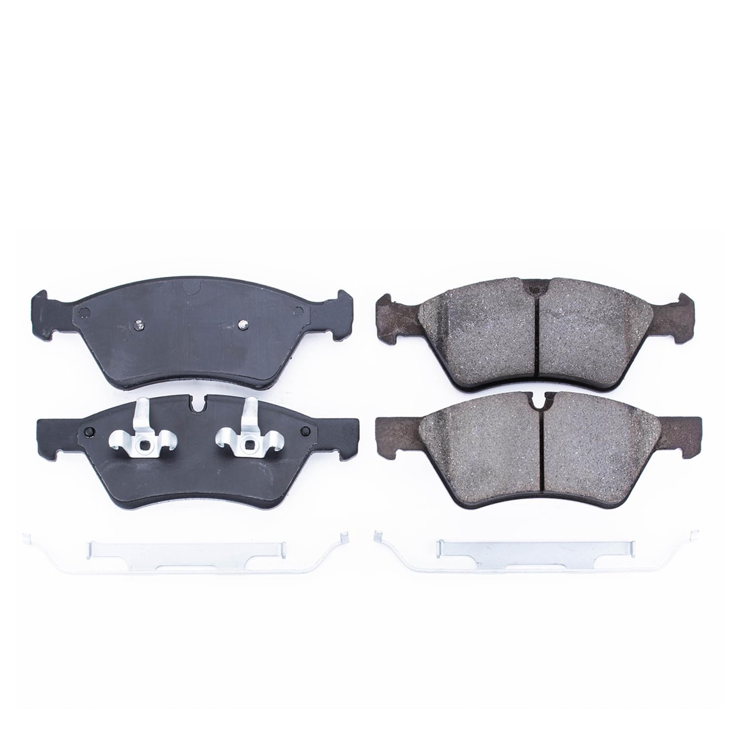 Power Stop Front Brake Kit For Mercedes-Benz E350 2006-09 |E500 2006 |E550 2007-09 |GL320 2007-08 |G55 AMG 2011 |Mercedes-Benz GL350 2010-12 - Ceramic Brake Pads With Installation Hardware, 17-1123