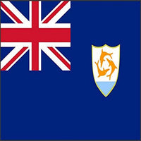 12" x 18" Taylor Made Anguilla National Flag