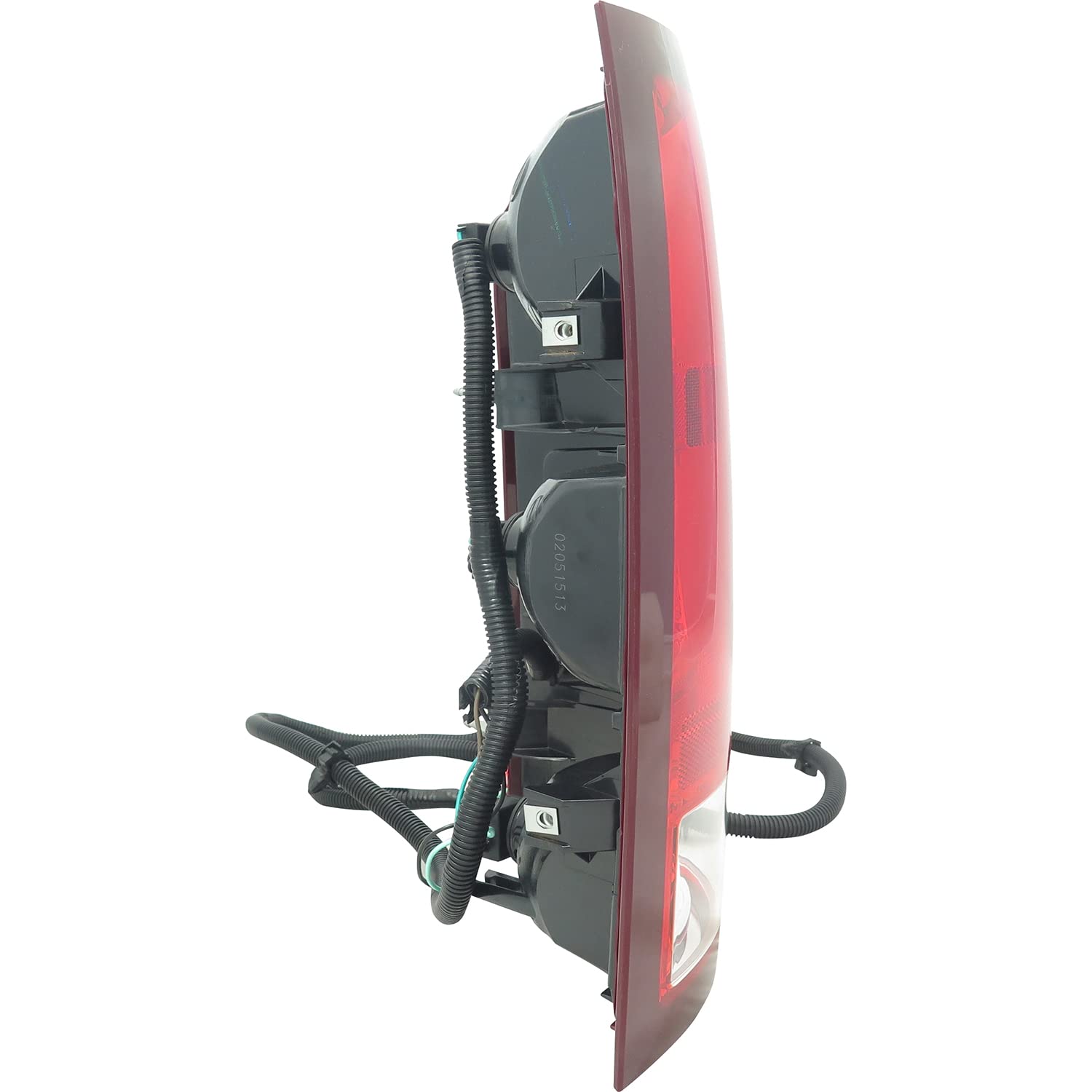 Right TYC Tail Light Assembly Compatible with 2007-2010 GMC Sierra Pickup