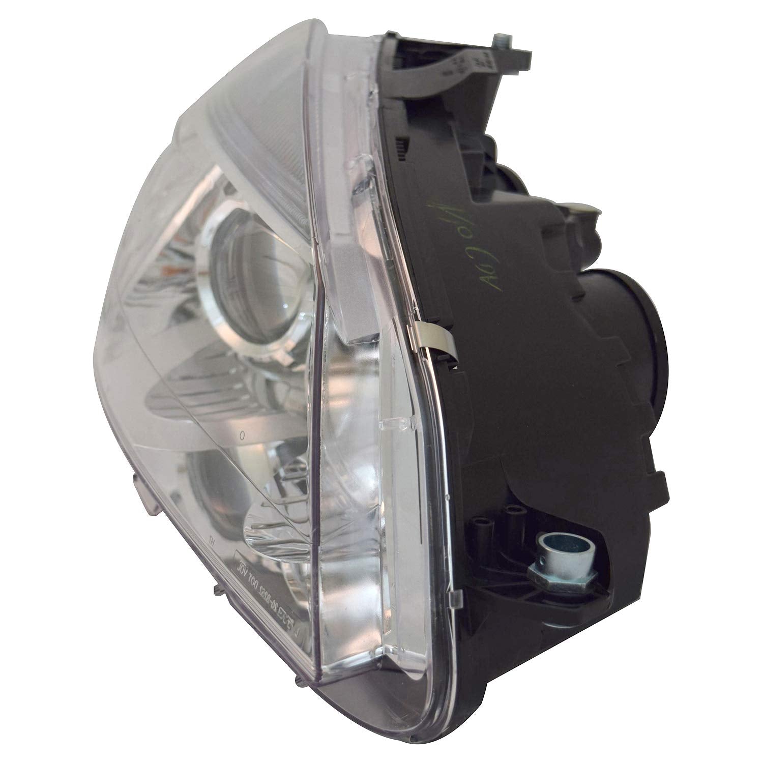 Right TYC Headlight Assembly Compatible with 2008-2011 Mercedes Benz C-Class