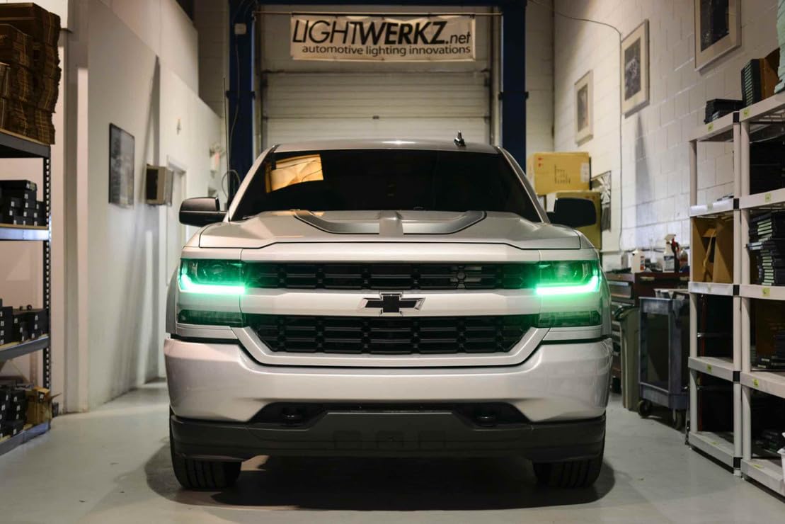 2016+ Chevrolet Silverado Profile Pixel DRL Boards (Set)