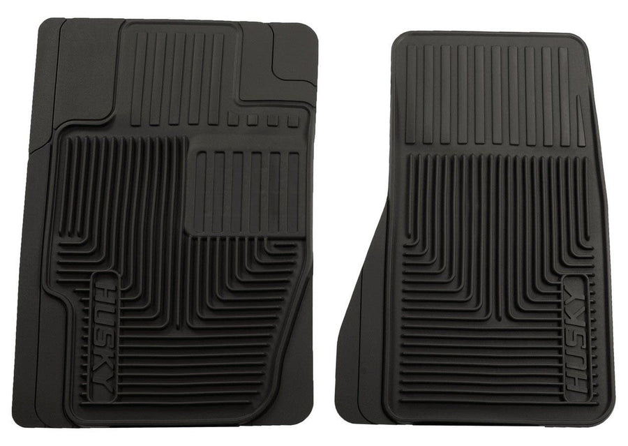 Husky Liners - Front Heavy Duty Floor Mats | 2004-2012 Chevrolet Colorado/GMC Canyon, 2002-2010 Ford Explorer, 2002-2008 Mercury Mountaineer, and More, Black | 51121