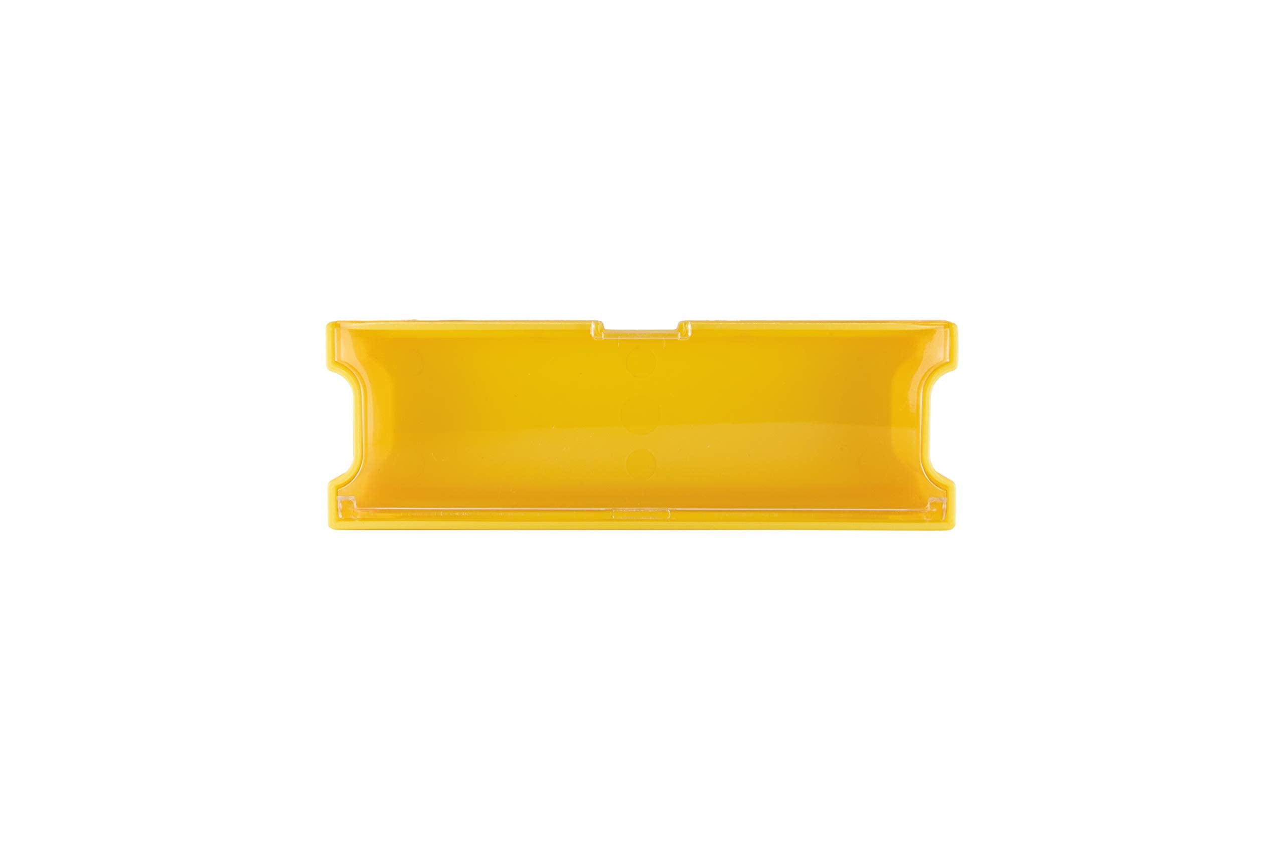 Plano Large Hook Retainer Edge Terminal, Yellow, Includes 1 Hook Retainer Tackle Tray, Tackle Storage Accessories, Mini Storage Tackle Box for Fishing Hooks
