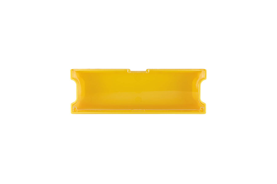 Plano Large Hook Retainer Edge Terminal, Yellow, Includes 1 Hook Retainer Tackle Tray, Tackle Storage Accessories, Mini Storage Tackle Box for Fishing Hooks