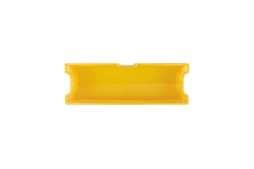 Plano Large Hook Retainer Edge Terminal, Yellow, Includes 1 Hook Retainer Tackle Tray, Tackle Storage Accessories, Mini Storage Tackle Box for Fishing Hooks