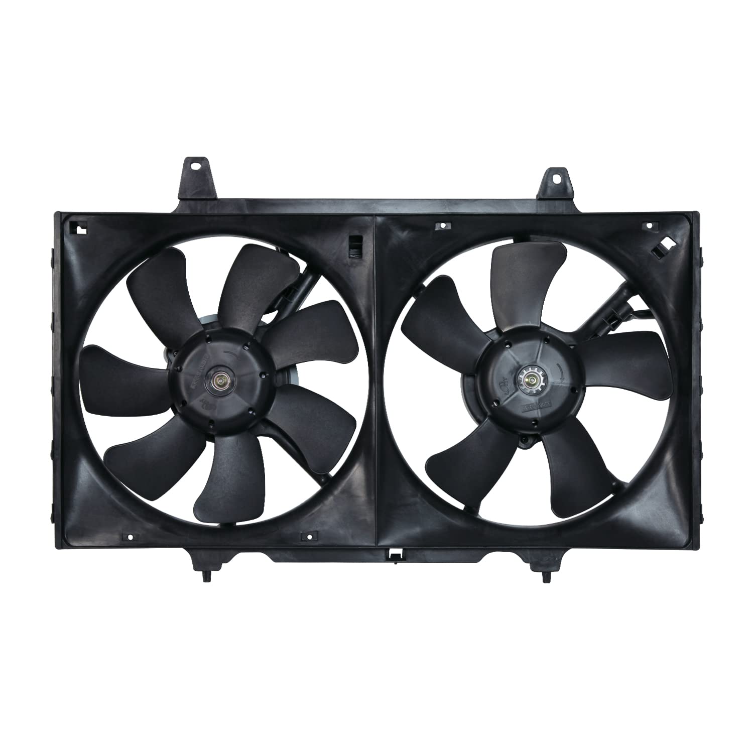 Cooling Fan Assembly TYC 620040 Compatible with 1998-2001 Nissan Altima, Black