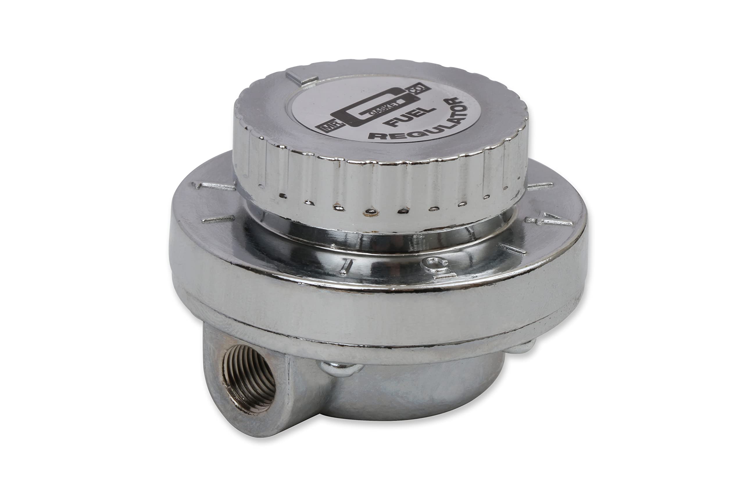 Fuel Press Regultr W/Hdwr, Chrome Mr. Gasket - 9710