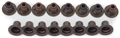 Edelbrock 5766 Locator Spring Seat And Seal Kit 8mm Valves and Conical Springs For Cyl. Heads Using 8mm Valves w/1.3