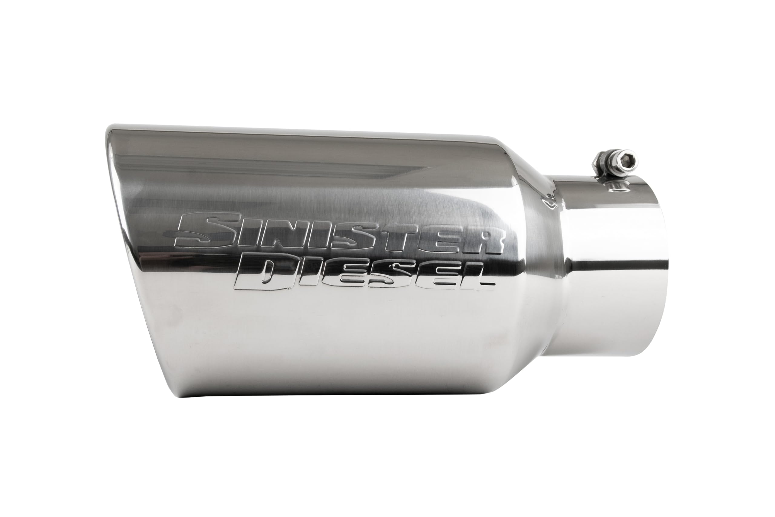 Polished Sinister Diesel 304 Stainless Steel Exhaust Tip (4" to 6")