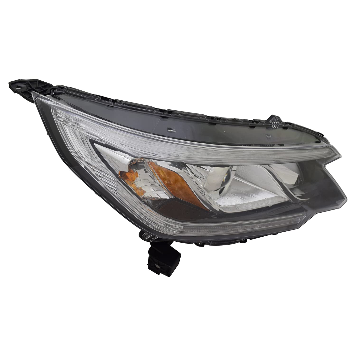 Right TYC Headlight Assembly Compatible with 2015-2016 Honda CRV