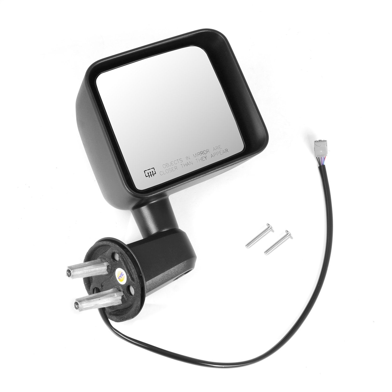 Omix-Ada 11002.24 | Power Heated Door Side Mirror, Passenger Side | OE Reference: 5182174AA | Fits 2011-2013 Jeep Wrangler JK & JKU