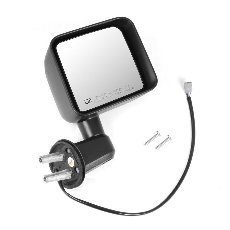 Omix-Ada 11002.24 | Power Heated Door Side Mirror, Passenger Side | OE Reference: 5182174AA | Fits 2011-2013 Jeep Wrangler JK & JKU