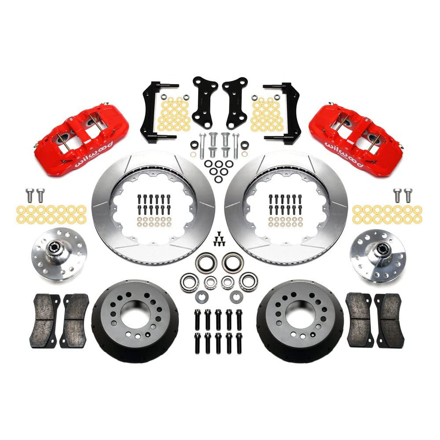 Red AERO6 Front Hub Kit,14.00