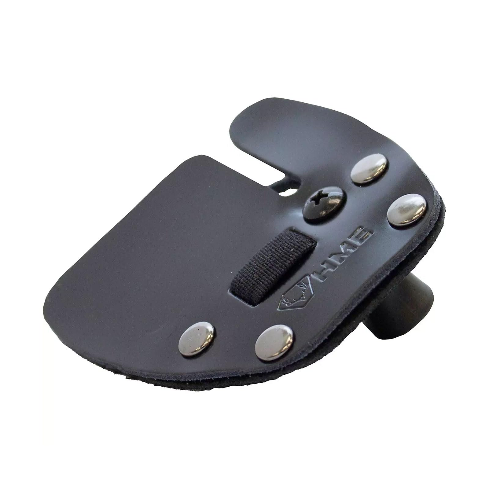HME Bow Hunting Archery 1/8" Leather Finger Protector Finger Tab for Recurve Bows, Right Hand Only