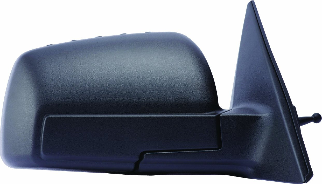 Fit System Mirror Passenger Side for Kia Soul, Textured Black, Foldaway, Manual Remote