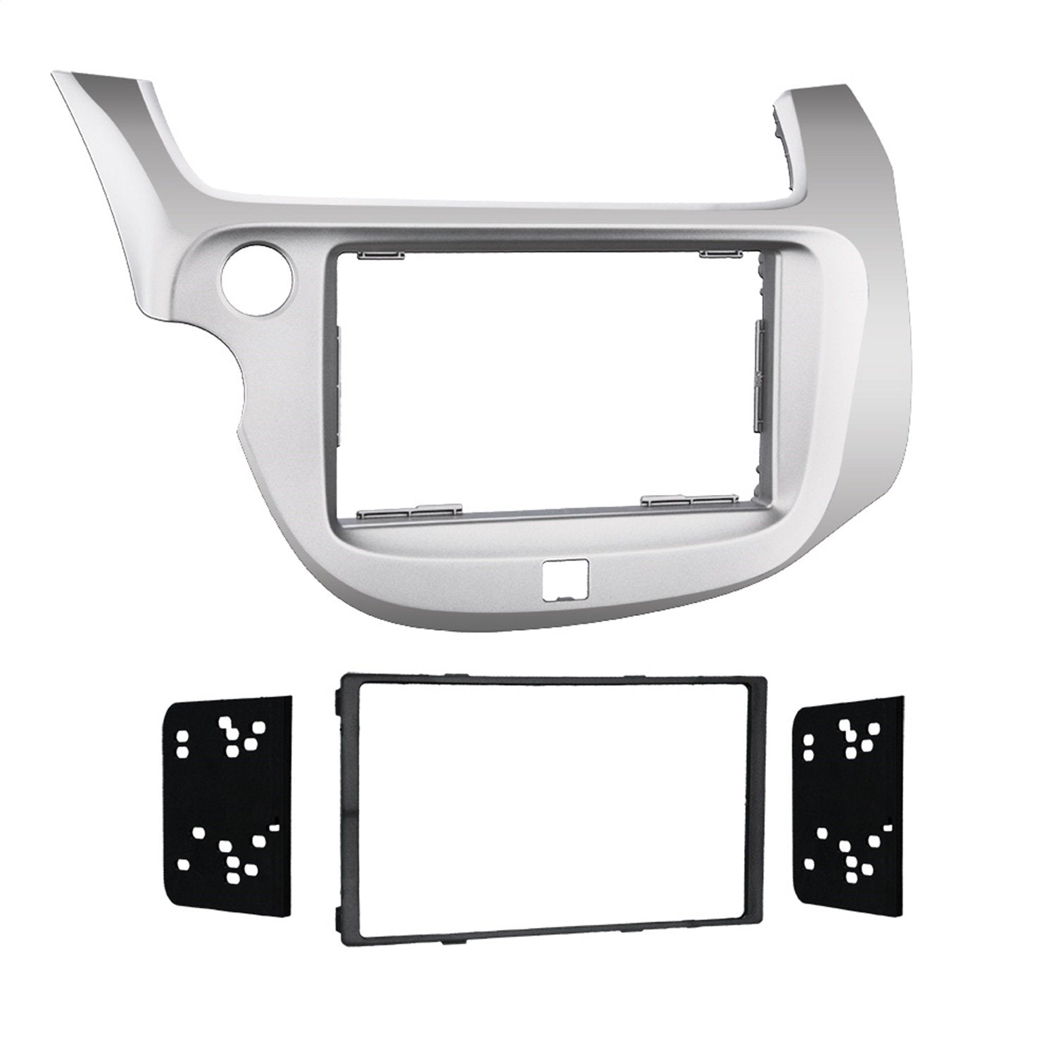 Metra Honda Fit 2009 - 2013 Dash Kit Double Din for Radio Install Silver