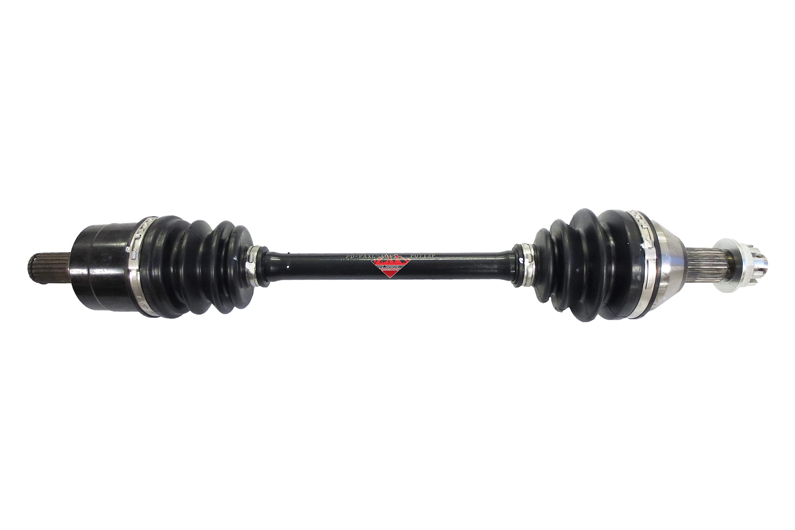 Rear Right/Left Rugged Performance Axle for Can-Am Outlander/Max/Renegade, Stainless-Steel Clamps Coated for High Protection, See Fitment Details in Description OEM: 705501485, 705500979, 705500976