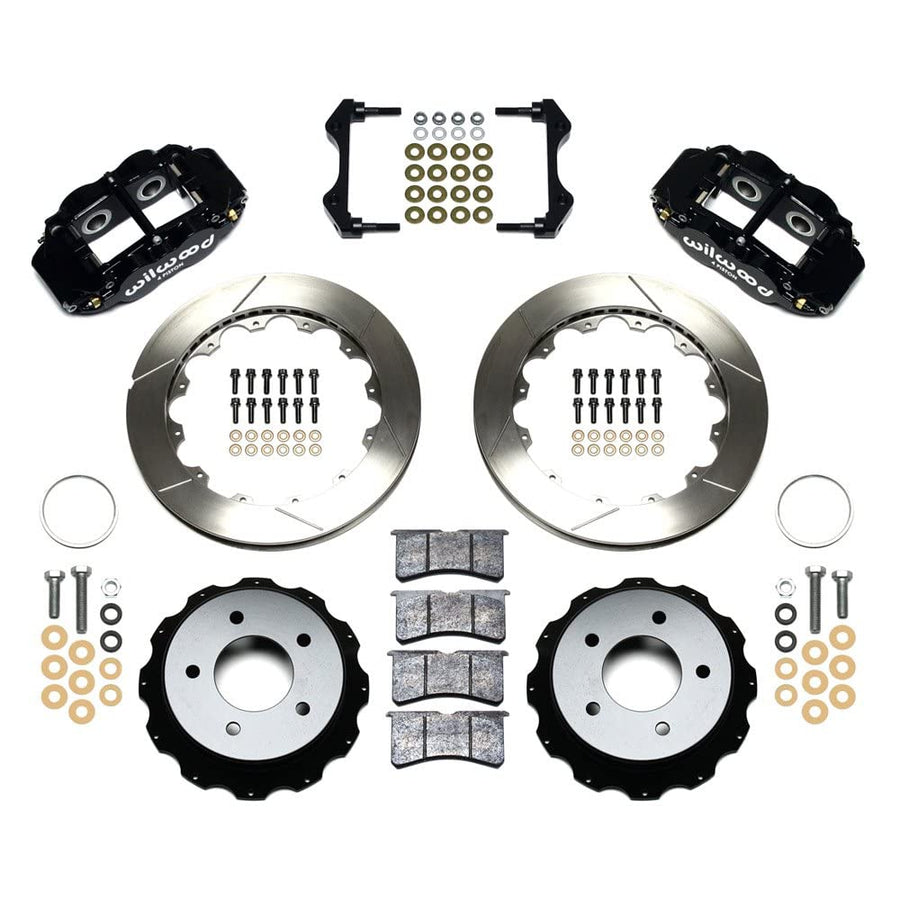 Rear FNSL4R Kit,12.88", Drilled, Red
