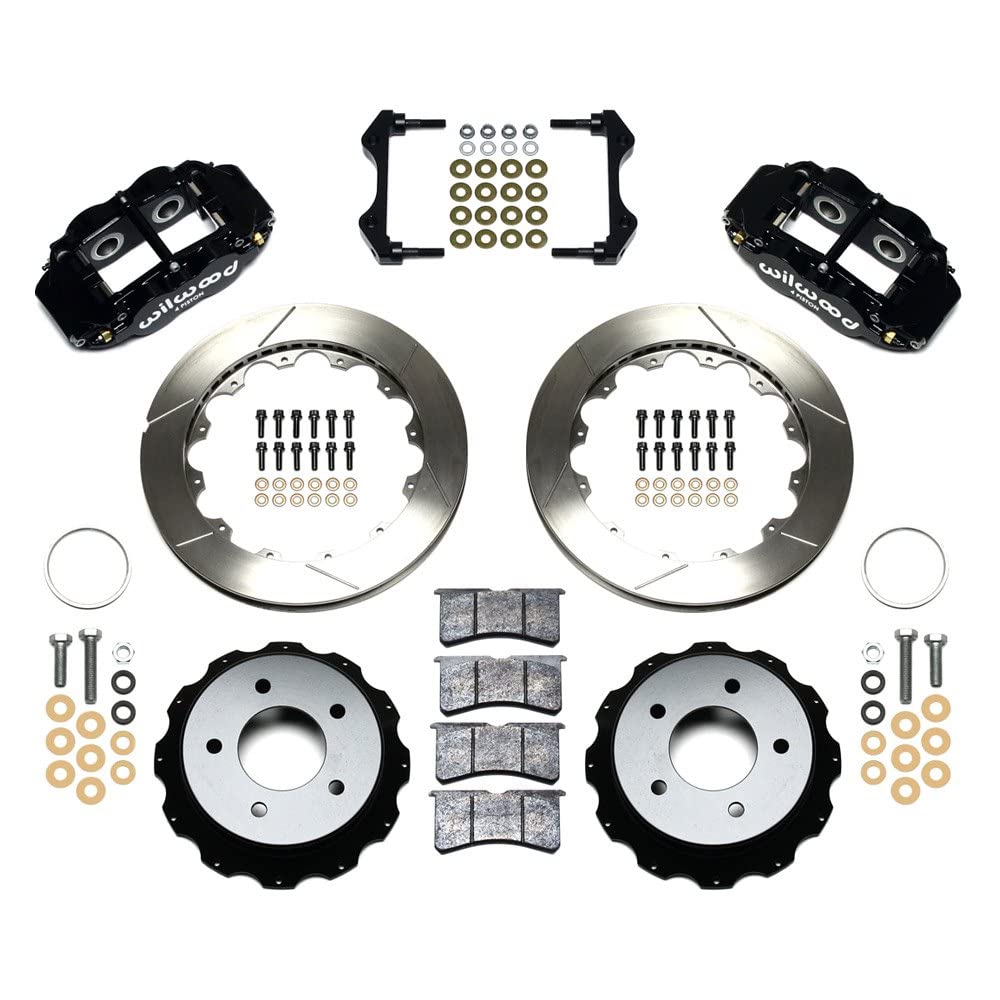 Rear FNSL4R Kit,12.88", Drilled, Red
