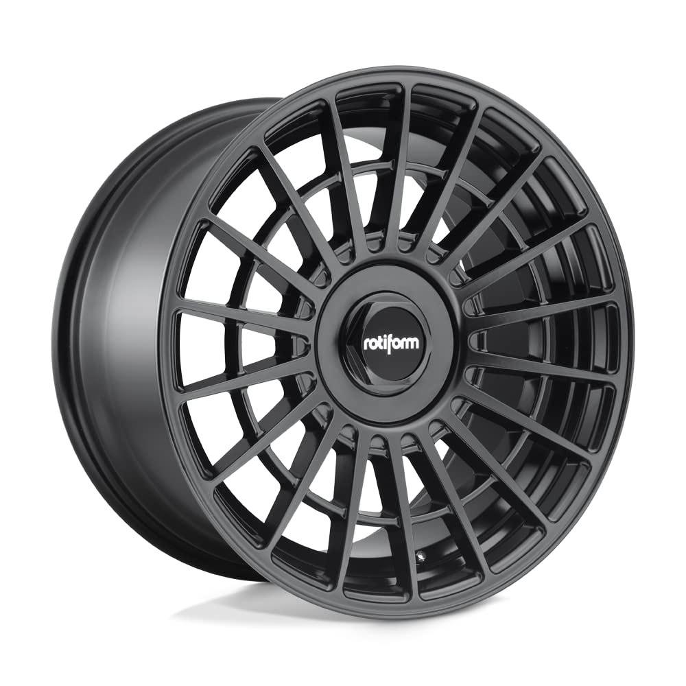 R142 Rotiform 20X8.5 5X112/4.5 MT-BLK 35MM - R142208507+35