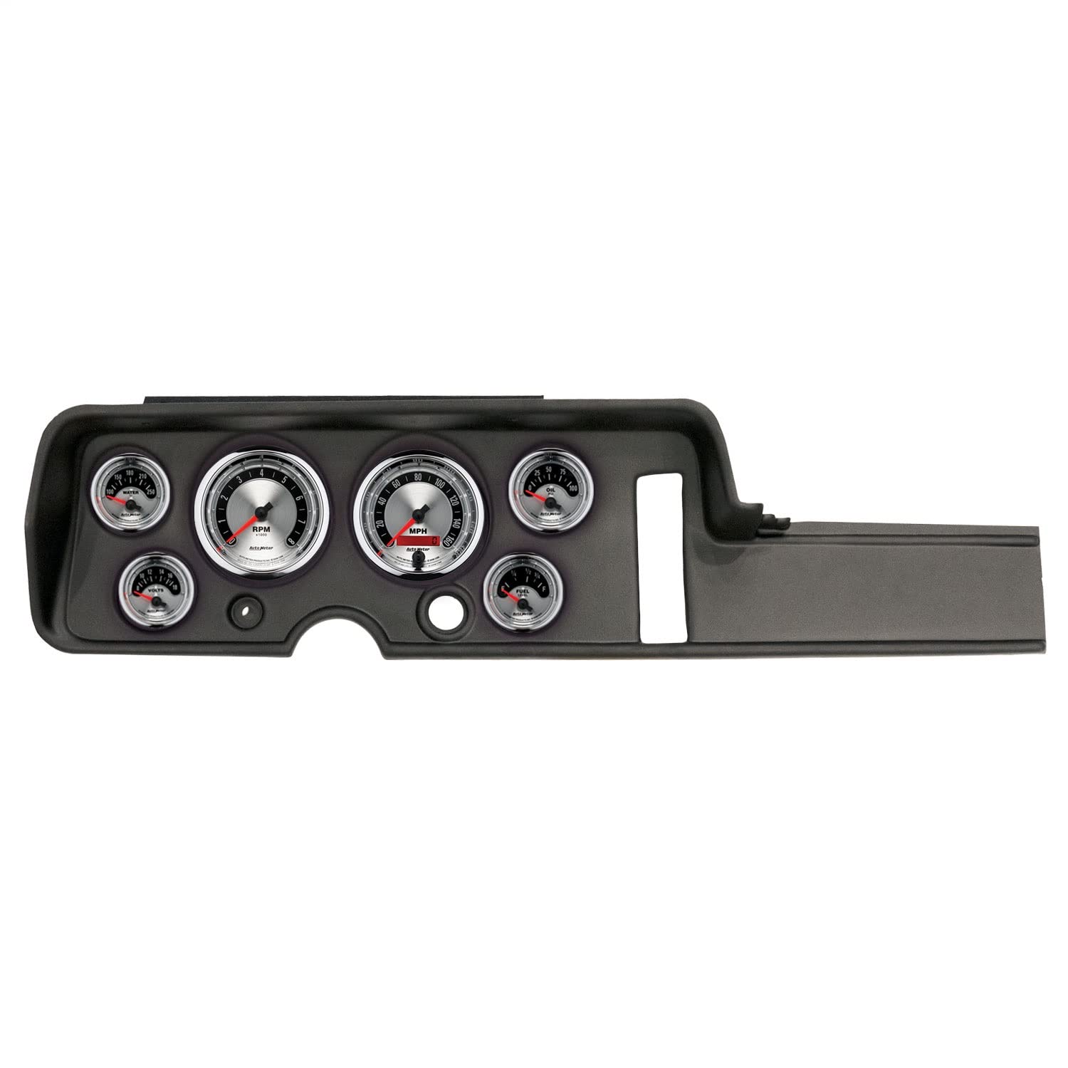 AutoMeter Dash Kit Direct Fit, (3 3/8" X2, 2 1/16" X4), Pontiac GTO/Lemans 68, American Muscle (2906-01)