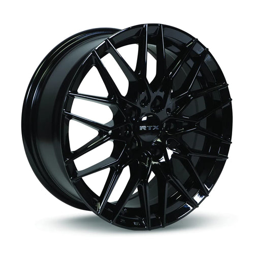 Custom RTX V20 Wheel - 16x7, 40 Offset, 5x114.3 Bolt Pattern, 73.1mm Hub - Gloss Black Rim