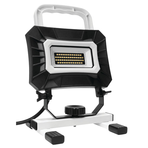 W2239 Performance Tool High Output LED Work Light with 2600+ Lumens, Wide Angle Beam, and Adjustable Angle Rotation
