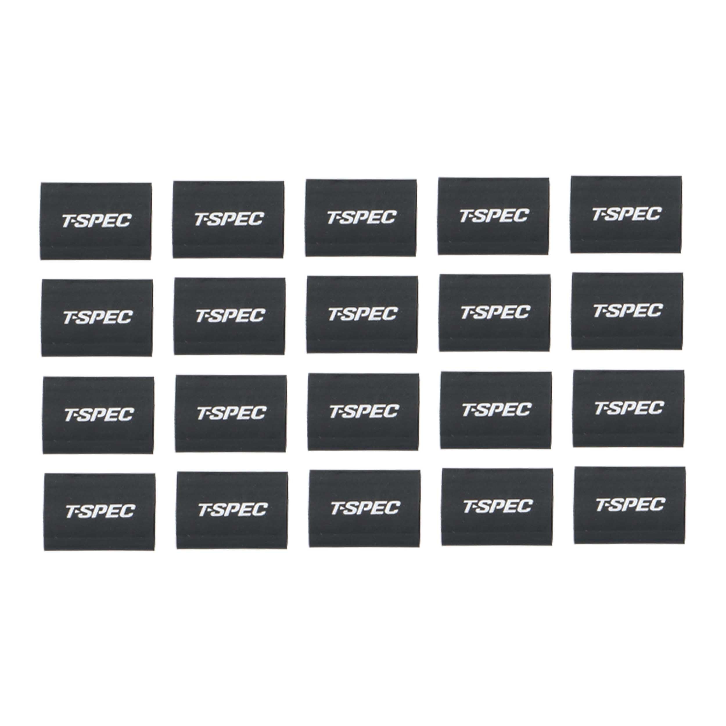 20-Piece Metra Brands 4GA Heat Shrink Labels - Refill Pack