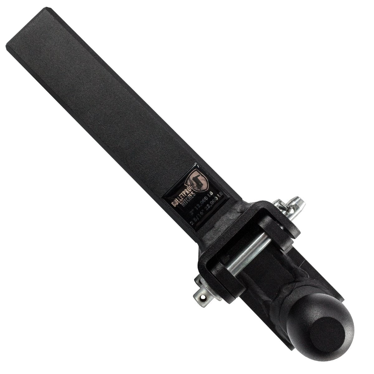 HD2512 Bulletproof Hitches Class 5 Drop Hitch Receiver: 2.5 Inches Adjustable