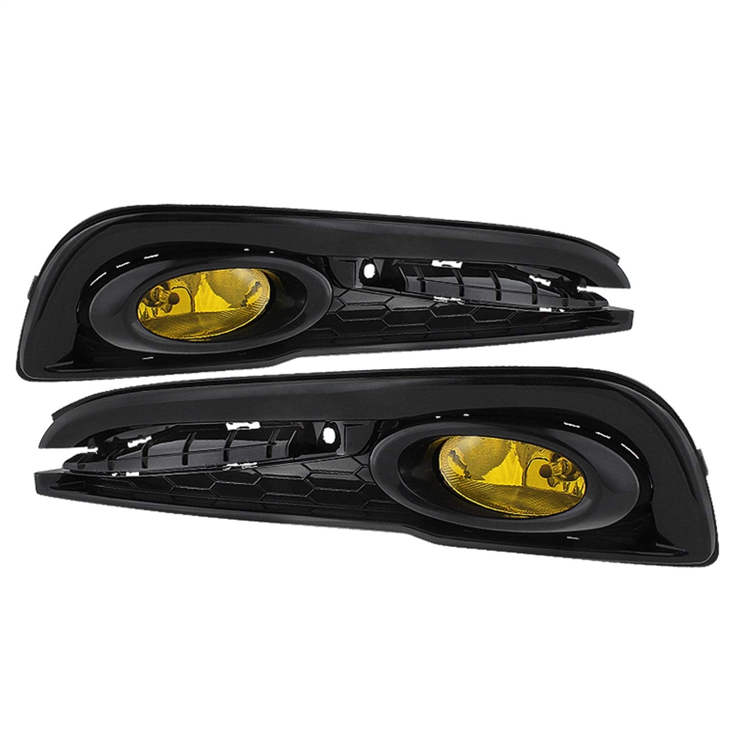 5077752 xTune Auto Fog Lights Black/Yellow