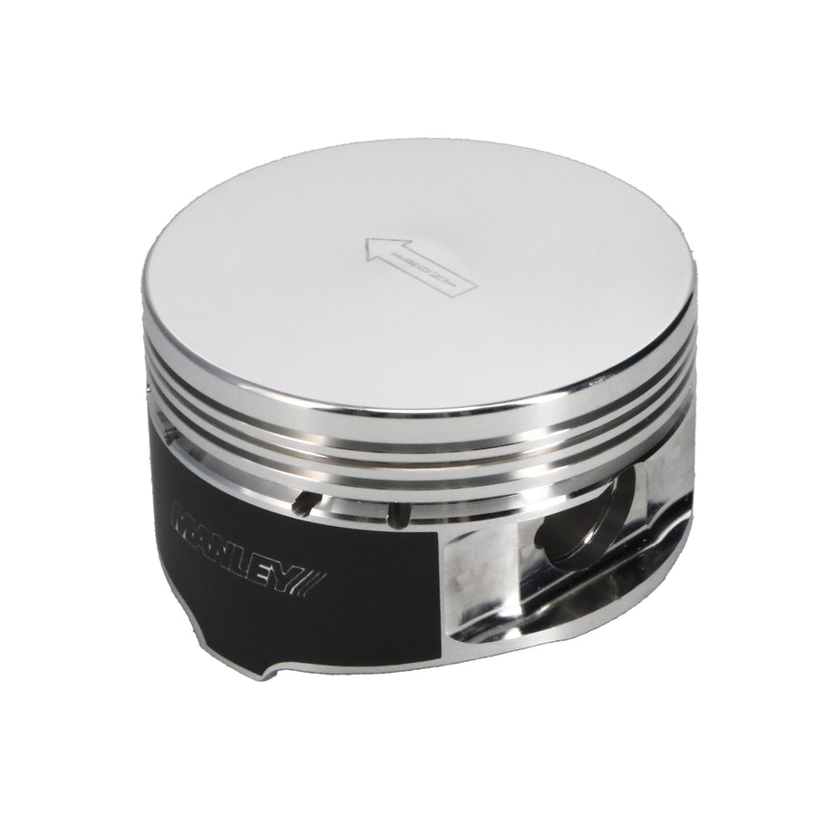 Platinum Series Manley 594000C-8 Flat Top Piston Set with Rings