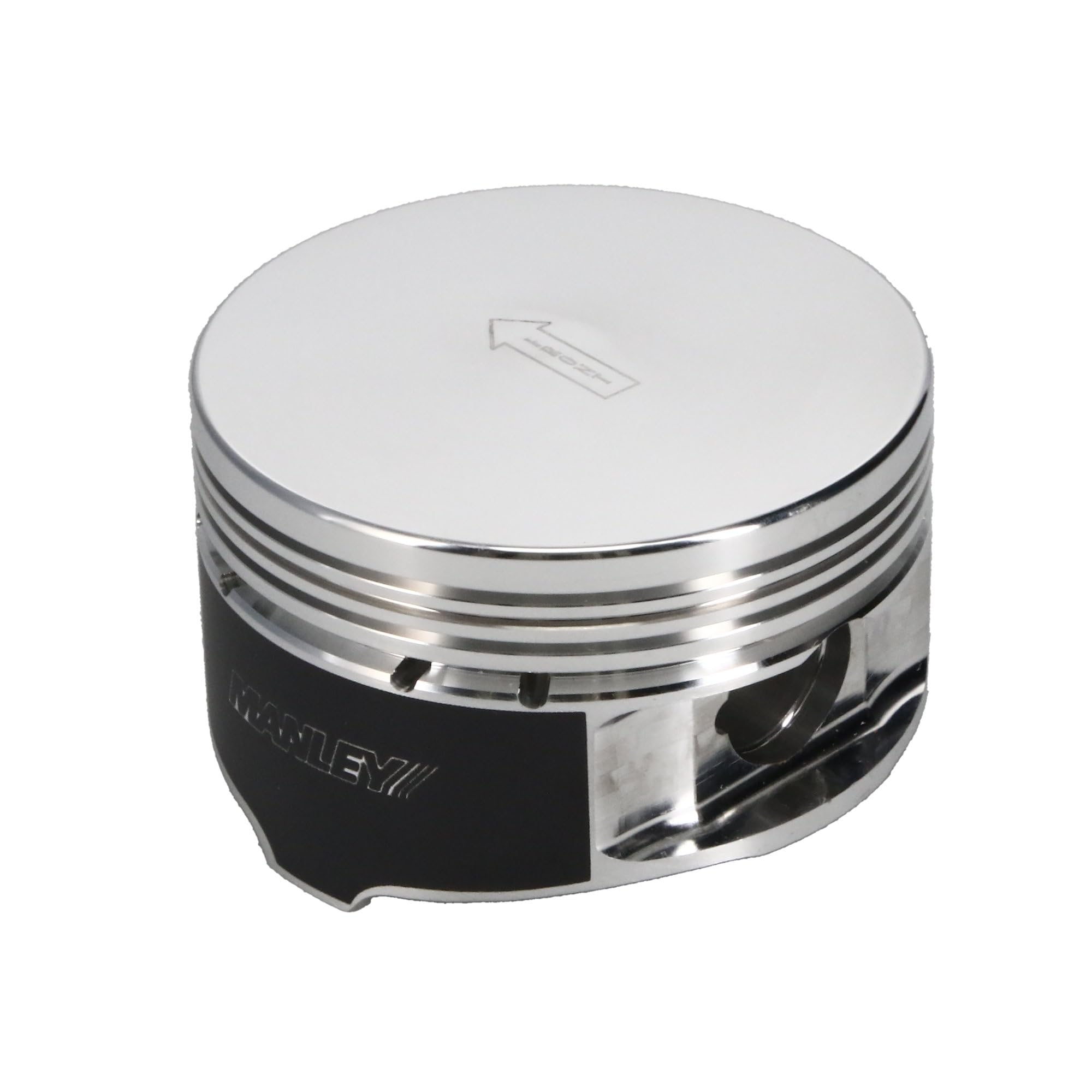 Platinum Series Manley 594000C-8 Flat Top Piston Set with Rings