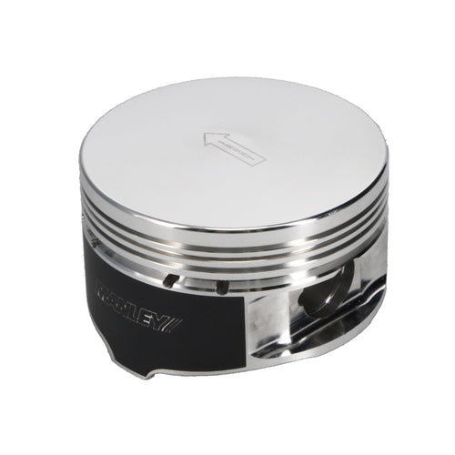 Platinum Series Manley 594000C-8 Flat Top Piston Set with Rings