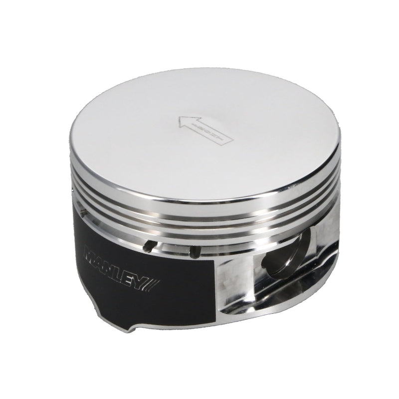 Platinum Series Manley 594000C-8 Flat Top Piston Set with Rings