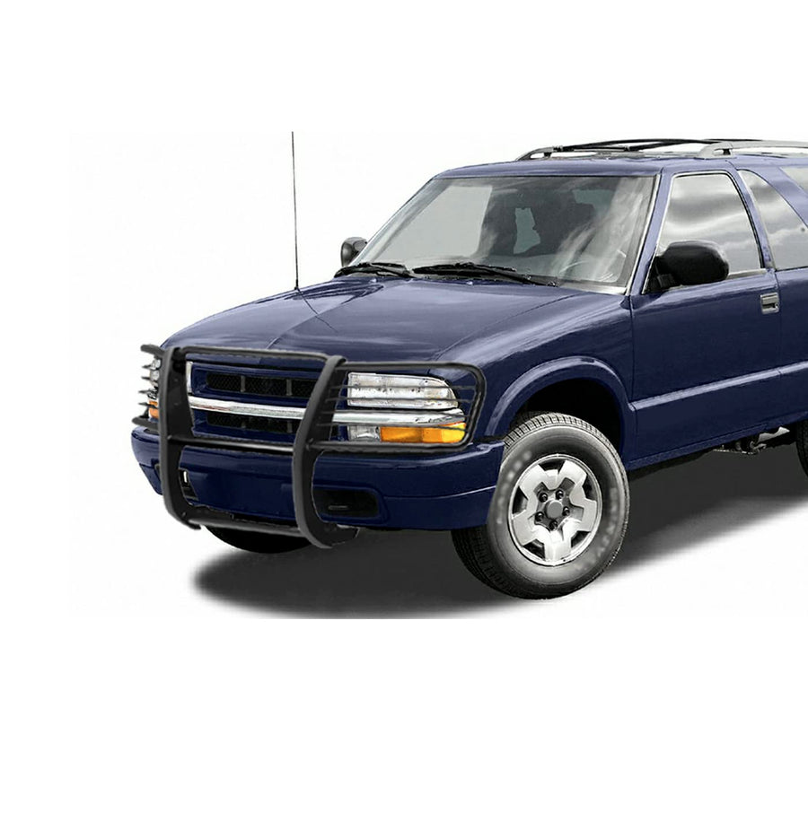 Grille Brush Black Horse Bumper Guard Modular Compatible with 1998-2004 Chevrolet S-10 Blazer-17A030200MA
