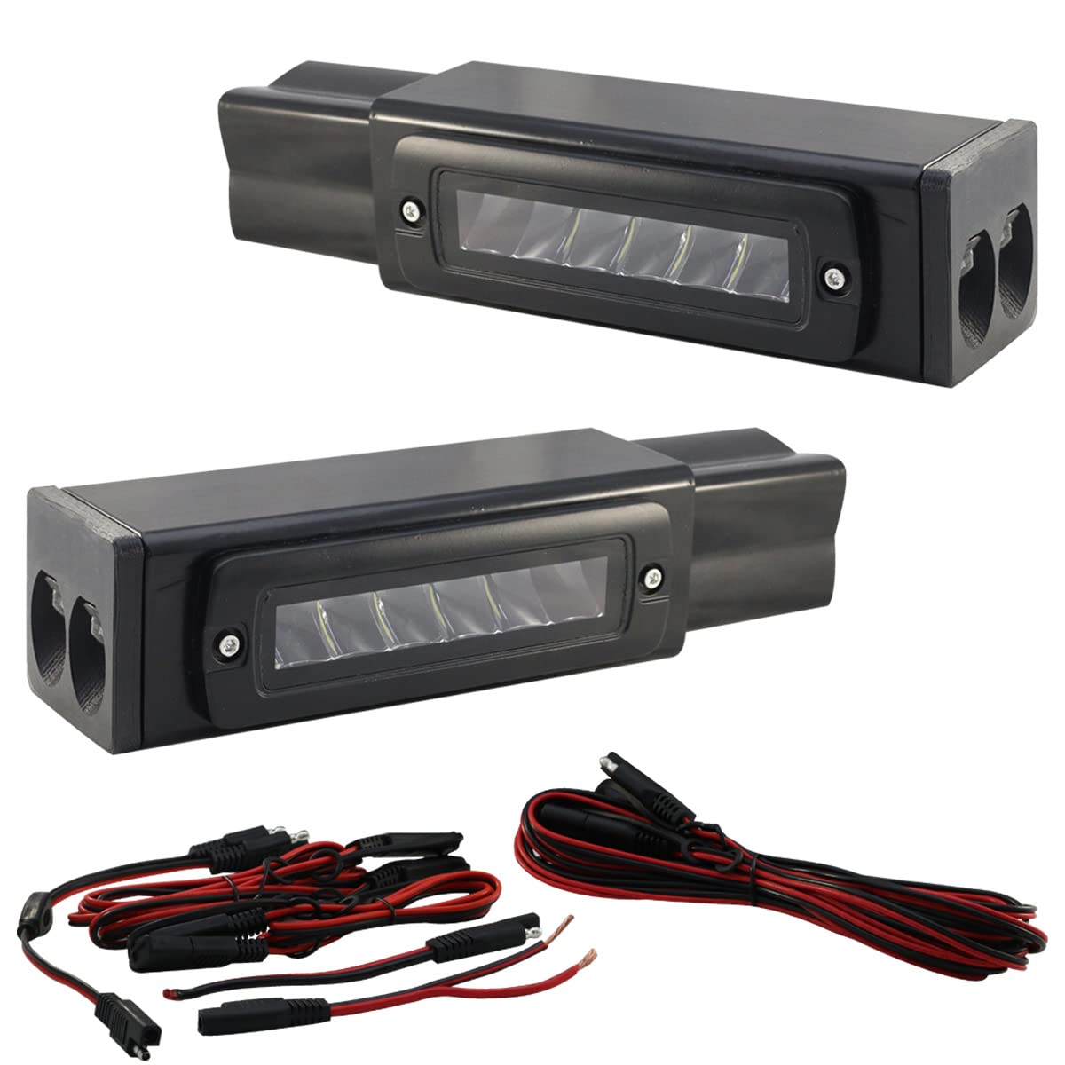 LED Flood Lighting Premier Hitch Bar Kit Fits 2011-2016 Ford F250-F550 Bolt-On