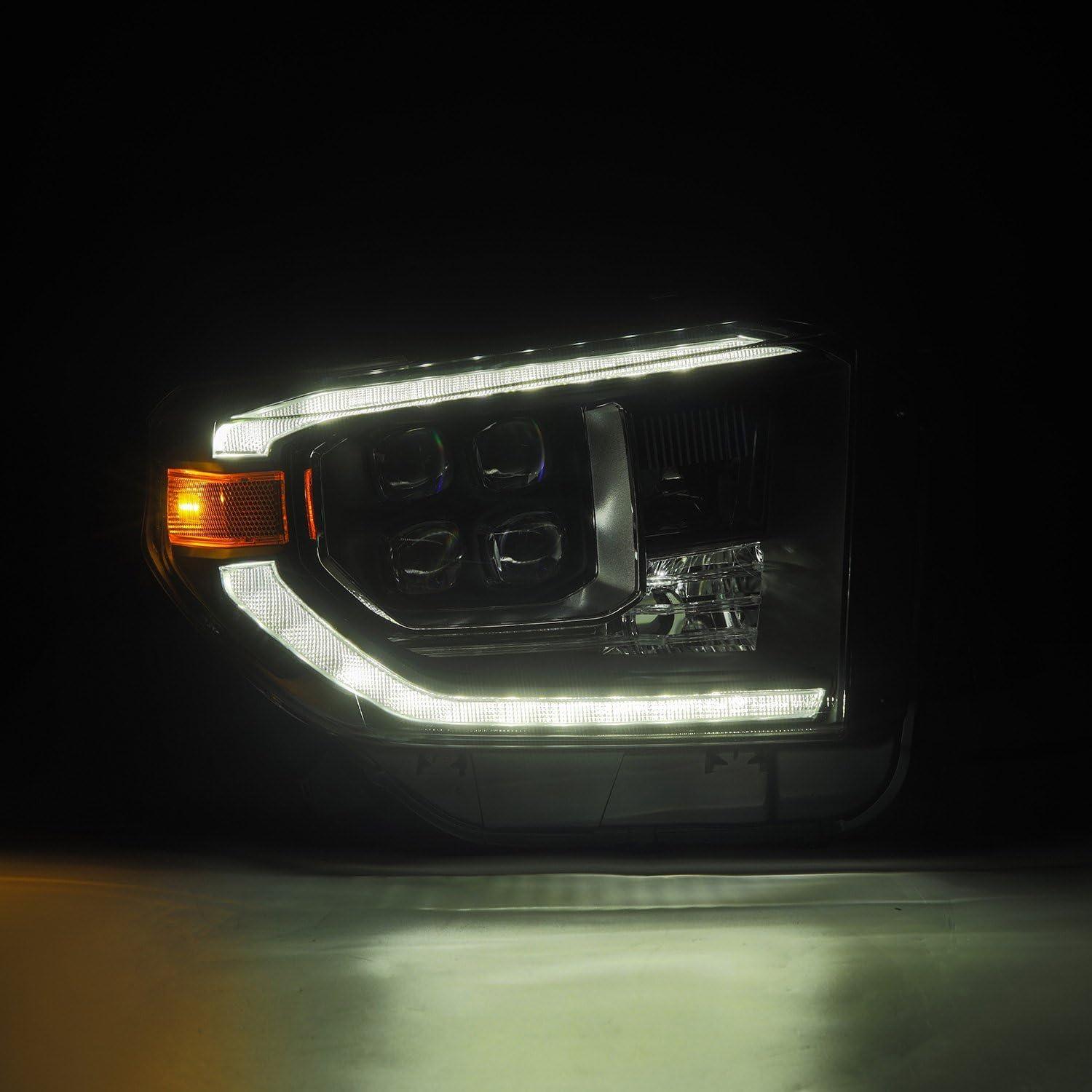 880833 AlphaRex Projector Headlights Black