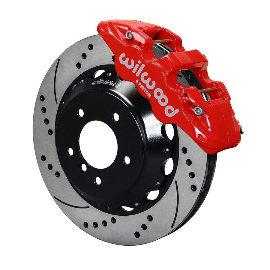 Front AERO6 Hat Kit,15.00, Drilled, Red