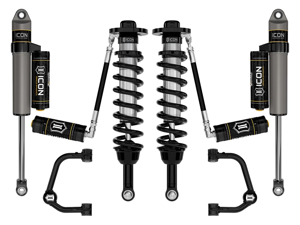2021-2024 Ford F-150 ICON 4WD, 2.75-3.5" Lift, Stage 3 Suspension System, Tubular
