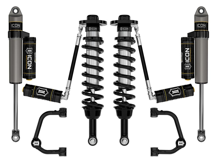 2021-2024 Ford F-150 ICON 4WD, 2.75-3.5" Lift, Stage 3 Suspension System, Tubular