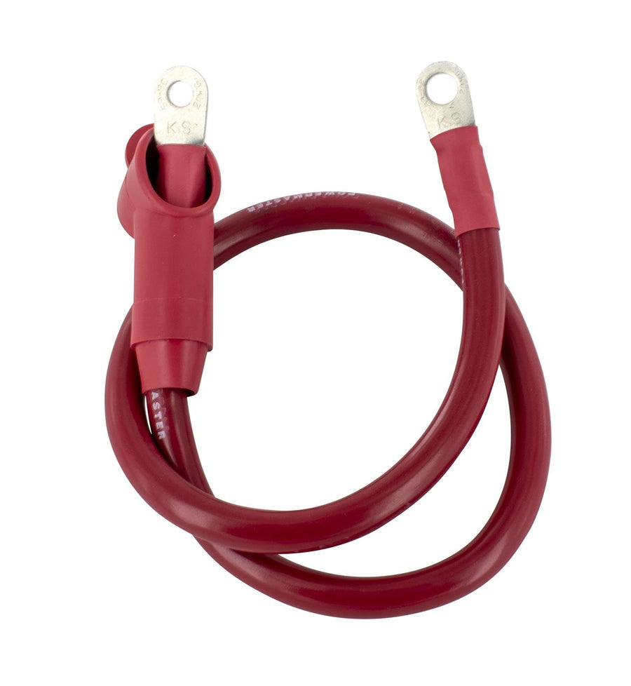1-522-130 Powermaster Alt Charge Wire 2g 2 ft 5/16 & 1/4 Eyelet