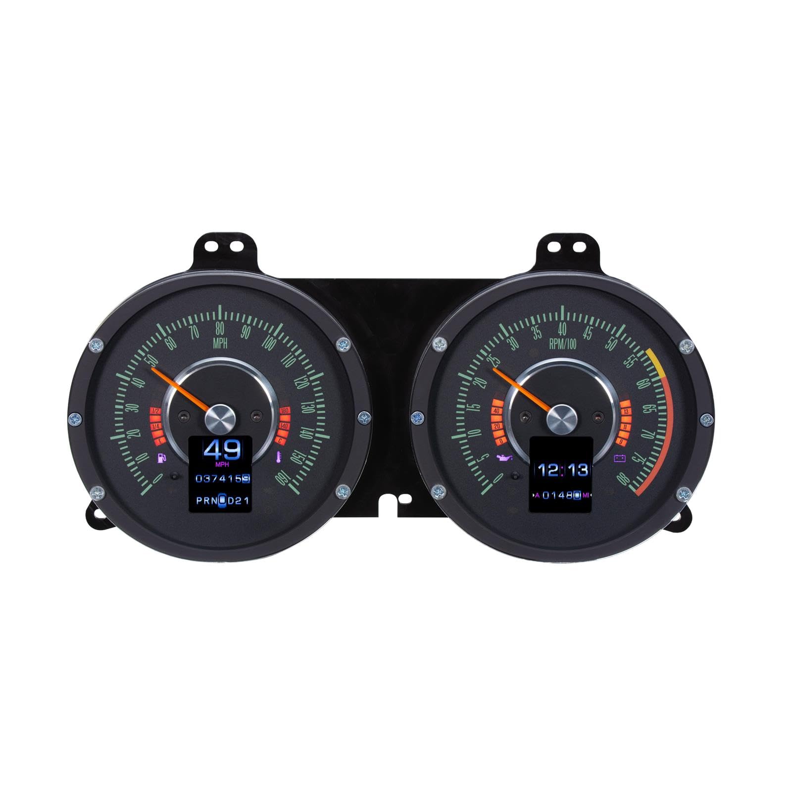 Dakota Digital Retrotech Gauge RTX-67C-CAM-X Instrument System Compatible with 1967 Chevy Camaro Firebird