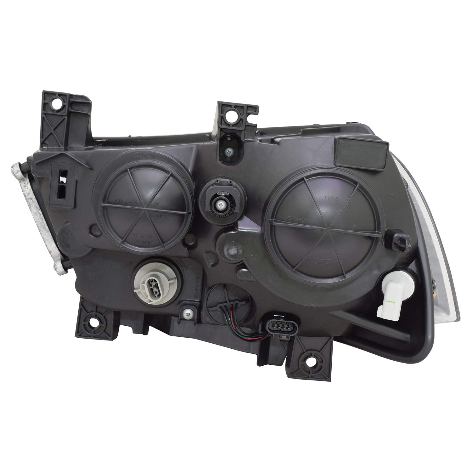 Right TYC Headlight Assembly Compatible with 2011-2014 Dodge Charger